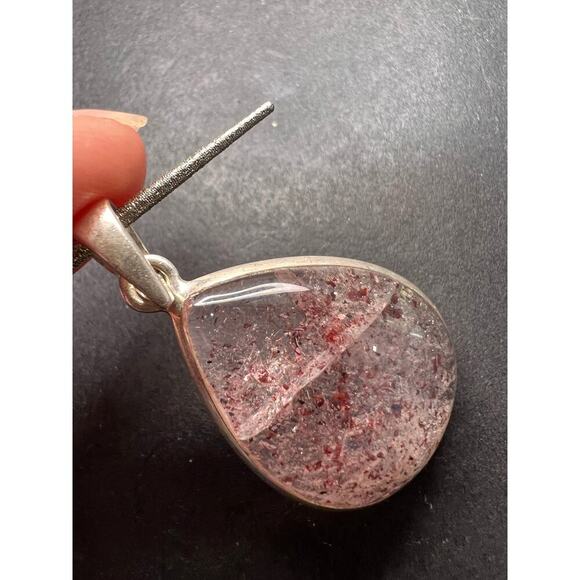 NEW Lepidocrocite super 7 teardrop pendant 6.30 grams - Picture 11 of 13